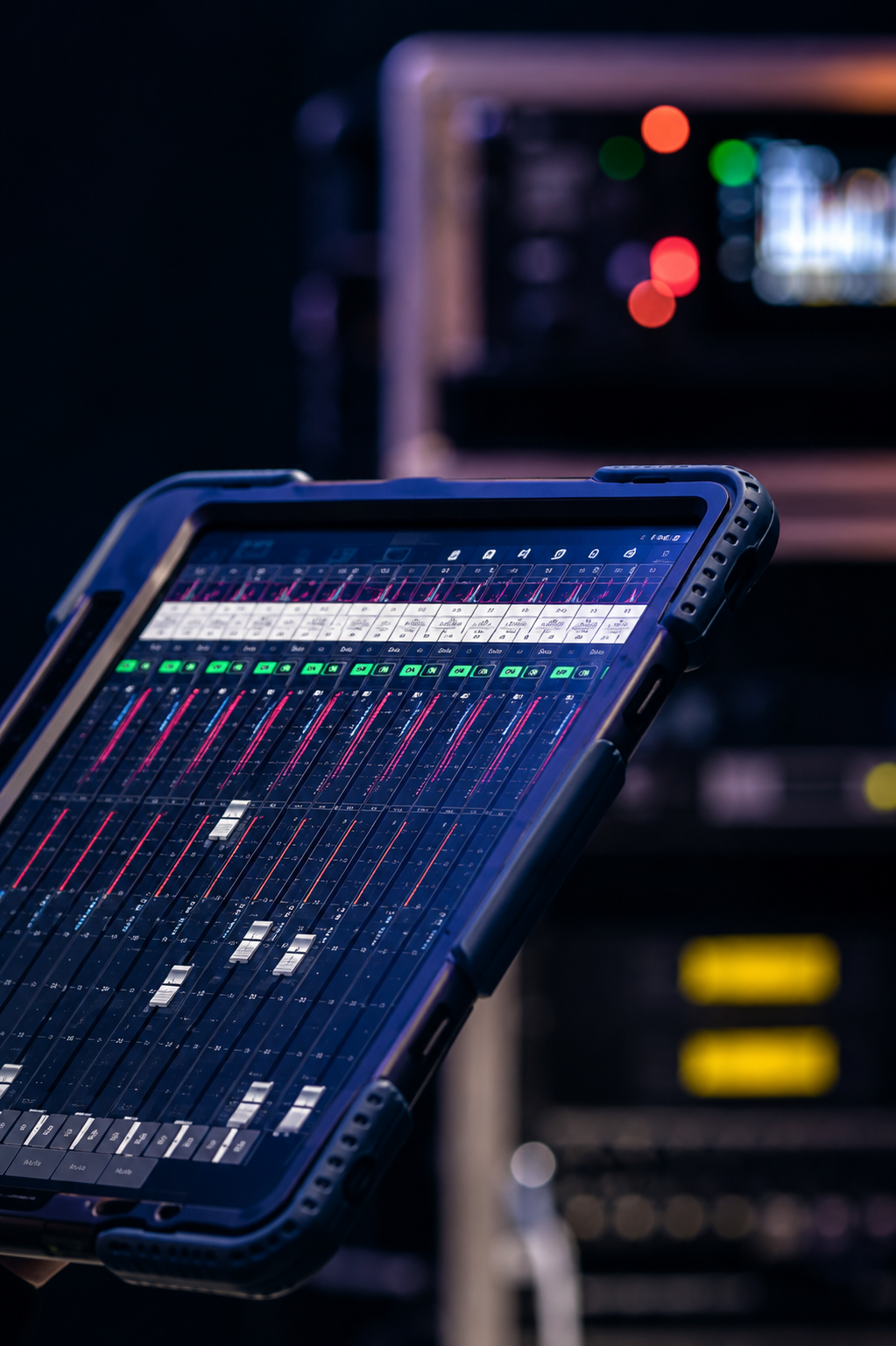 Rugged data tablet with analytics